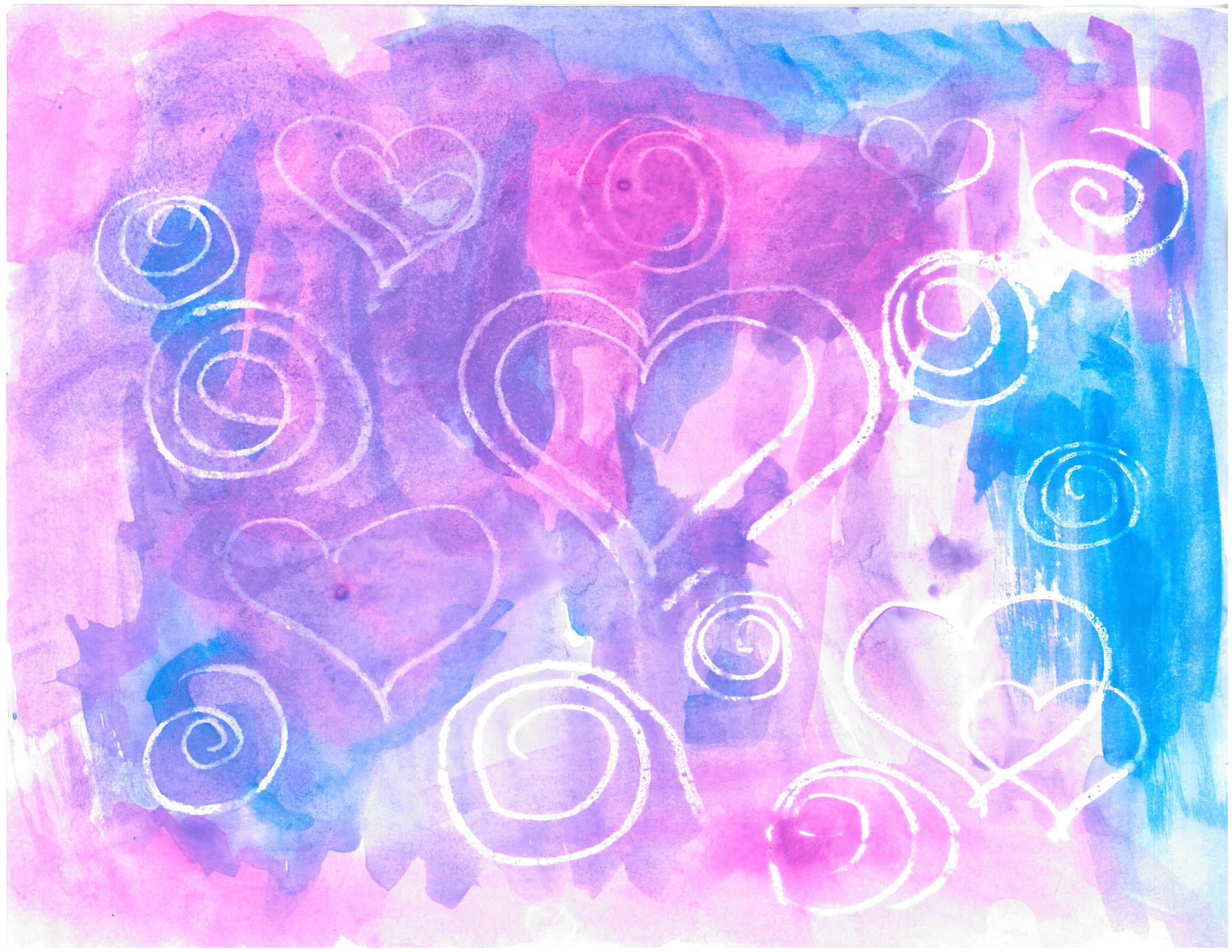 Read more about the article Valentines Art Project – Crayon Resist